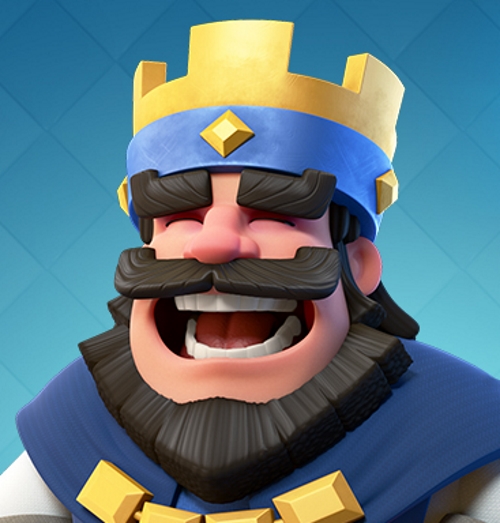 clash royale King laughing｜TikTok Search