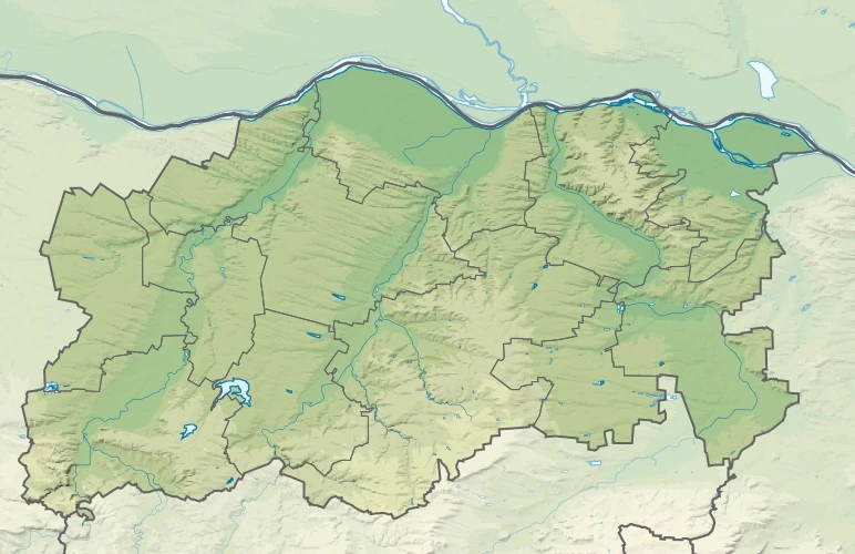 Image Bulgaria Pleven Province relief location map.jpg
