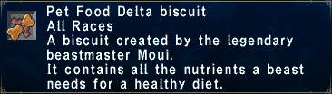 Pet food delta