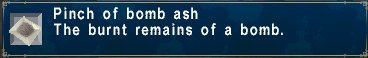 Bomb ash
