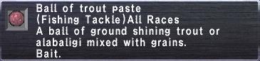 Trout paste