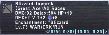 Blizzard Toporok