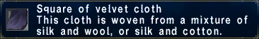 Velvet Cloth