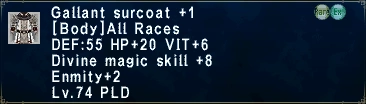 Gallant Surcoat +1