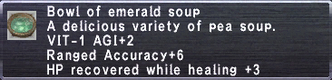 Emerald soup
