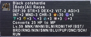 Black Cotehardie