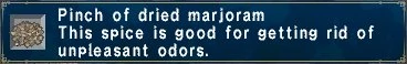 Driedmajoram