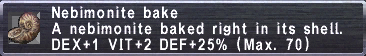 Nebimonite bake