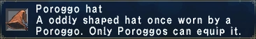 Poroggo hat