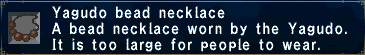 Yagudo Bead Necklace