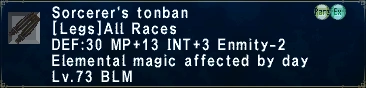 Sorcerer's tonban