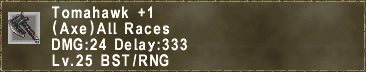 Tomahawk +1