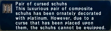 Cursed schuhs