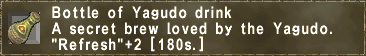Bottle of Yagudo drink