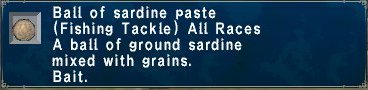 Sardine paste