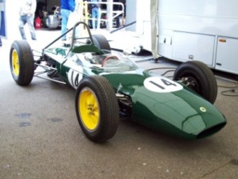 Lotus 20 at the 2012 Donington Historic Festival. RK