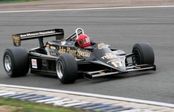 Lotus 87 - Cosworth, Chassis 873 at the 2005 Silverstone Classic. WM