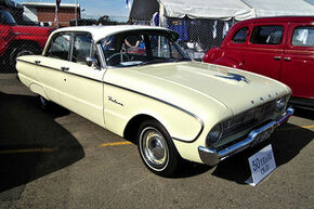1961 Ford XK Falcon Deluxe sedan. at the 2011 NSW All Ford Day, at Eastern Creek Raceway, Sydney. PM