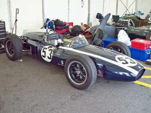 Cooper Climax T53 at the 2010 Silverstone Classic RK 1
