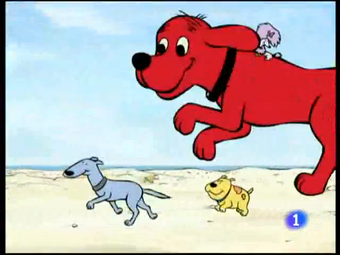 The Great Race Clifford The Big Red Dog Wiki Fandom - the big race roblox