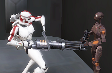 Jek rotary cannon commando droid CWA