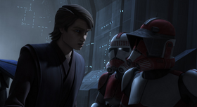 Skywalker with Troopers