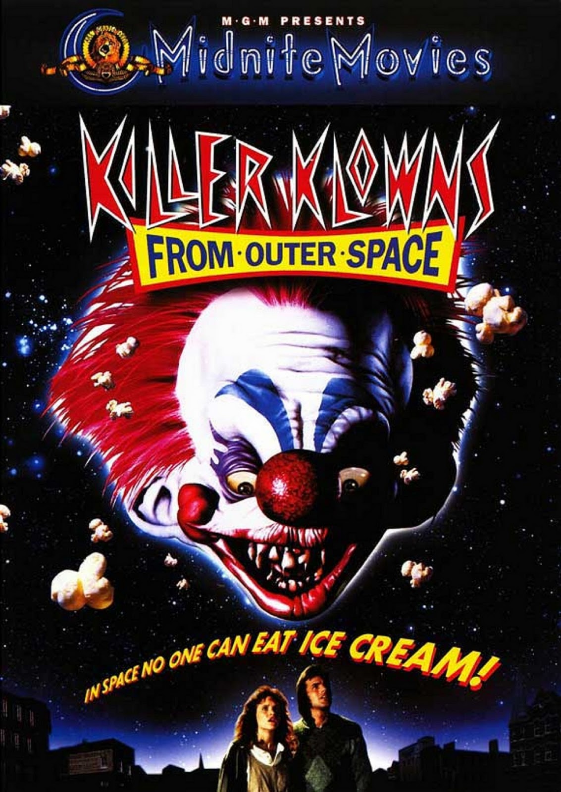 Image result for killer klowns from outer space movie poster