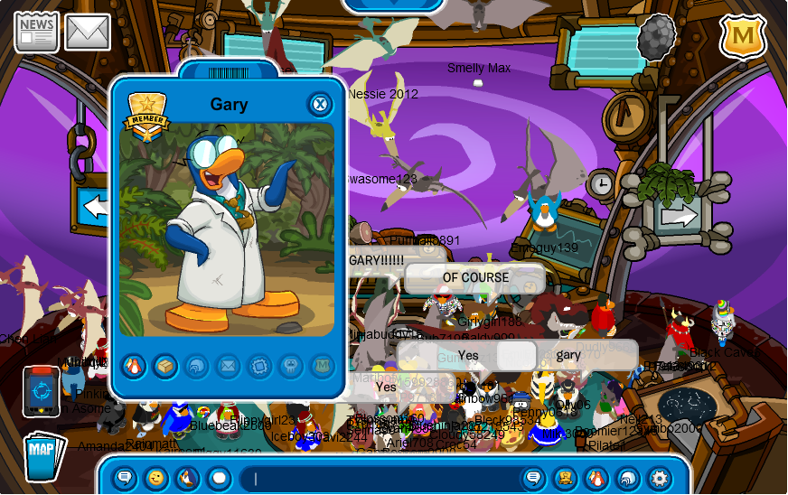 Resultado de imagen para prehistoric party 2013 club penguin