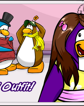 Cool Outfit Postcard Club Penguin Rewritten Wiki Fandom