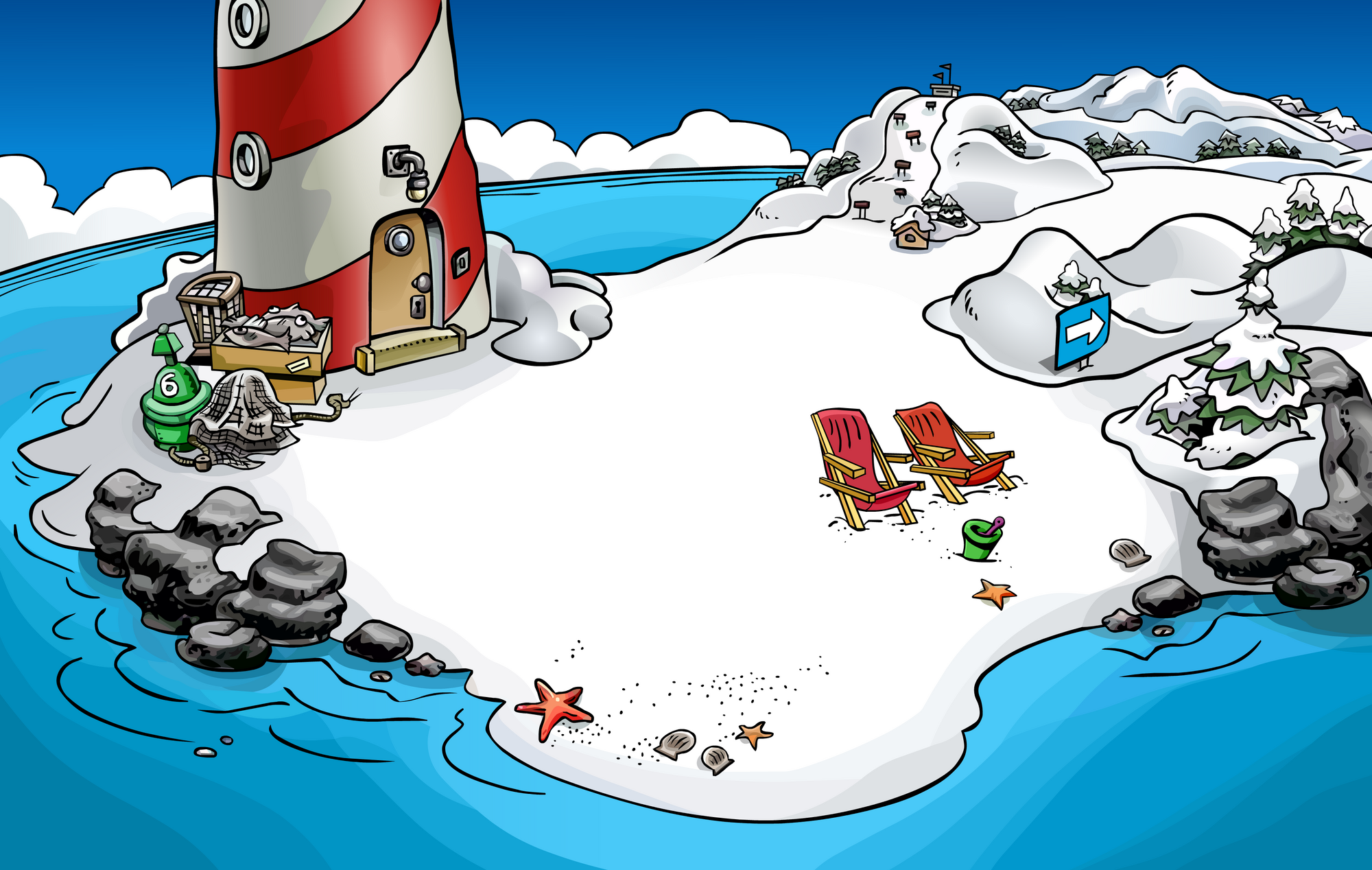 Club penguin island