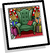 Santa Seat Background Icon