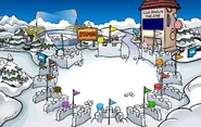 Puffle Party 2020 Fuertes de nieve