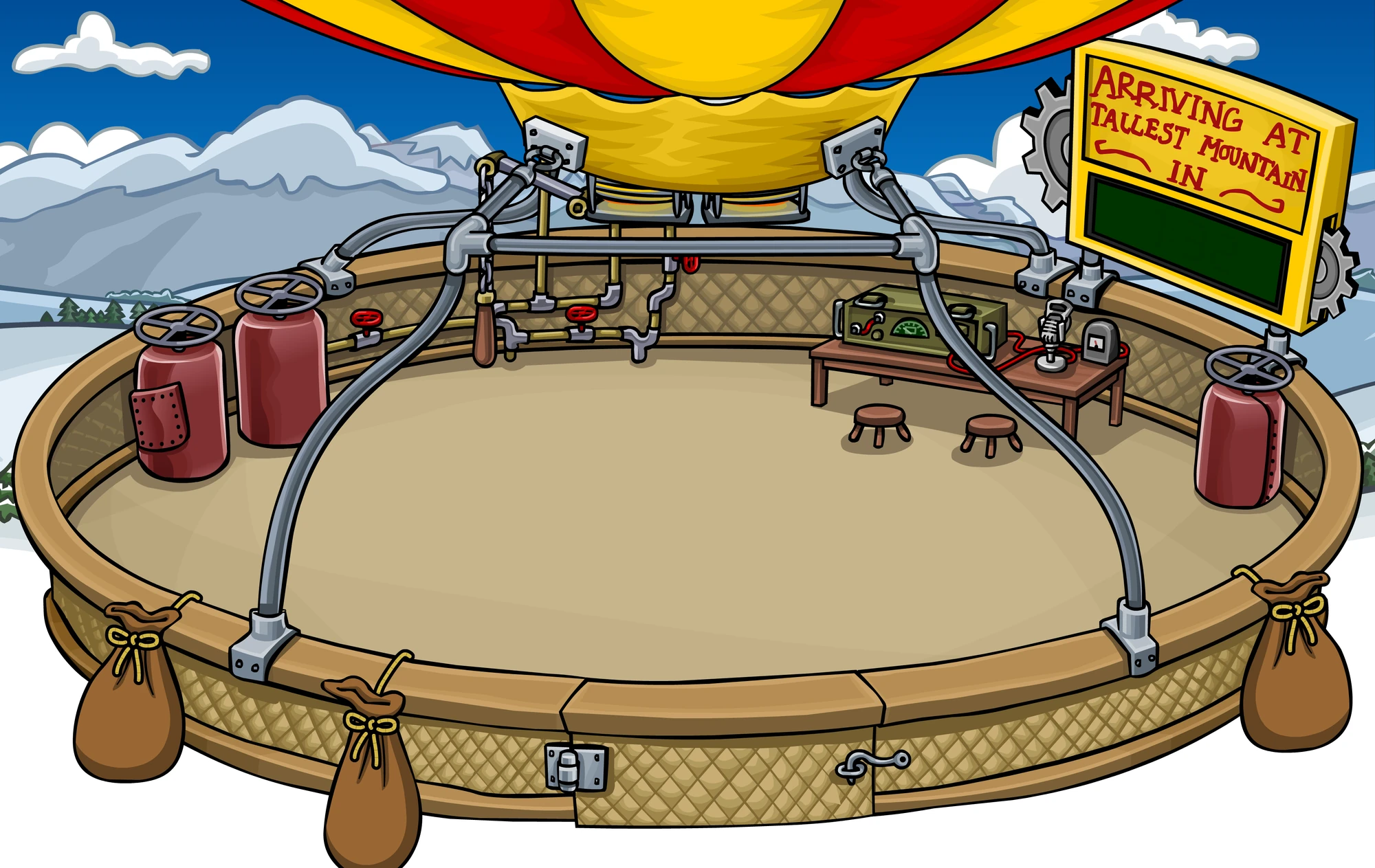 Download Hot Air Balloon | Club Penguin Rewritten Wiki | FANDOM powered by Wikia