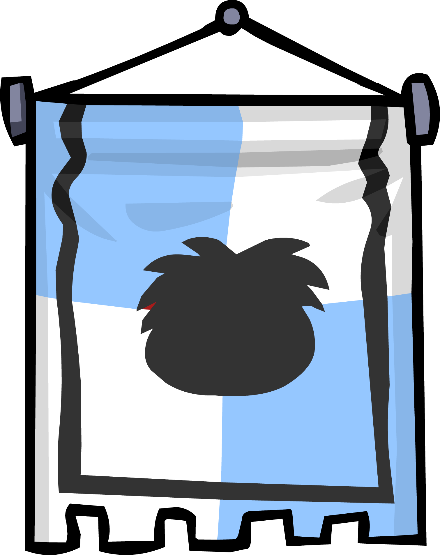 Blue Pastel Banner Club Penguin Rewritten Wiki Fandom