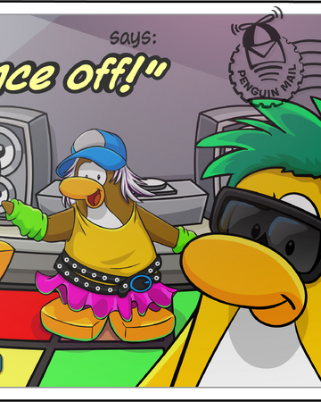 Dance Off Postcard Club Penguin Rewritten Wiki Fandom