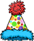 Sombrero Puffle de lunares