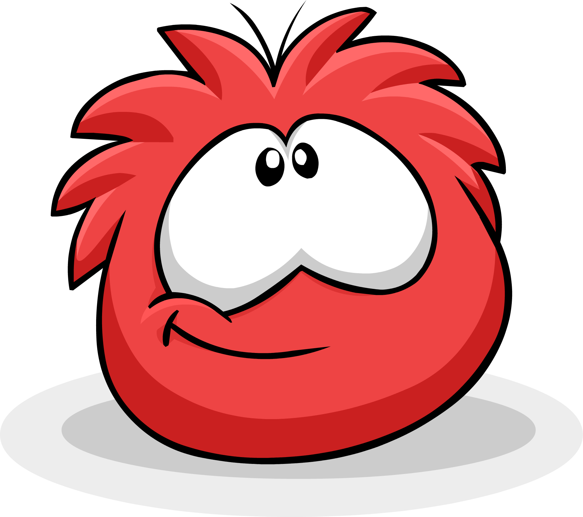 club penguin red puffle plush