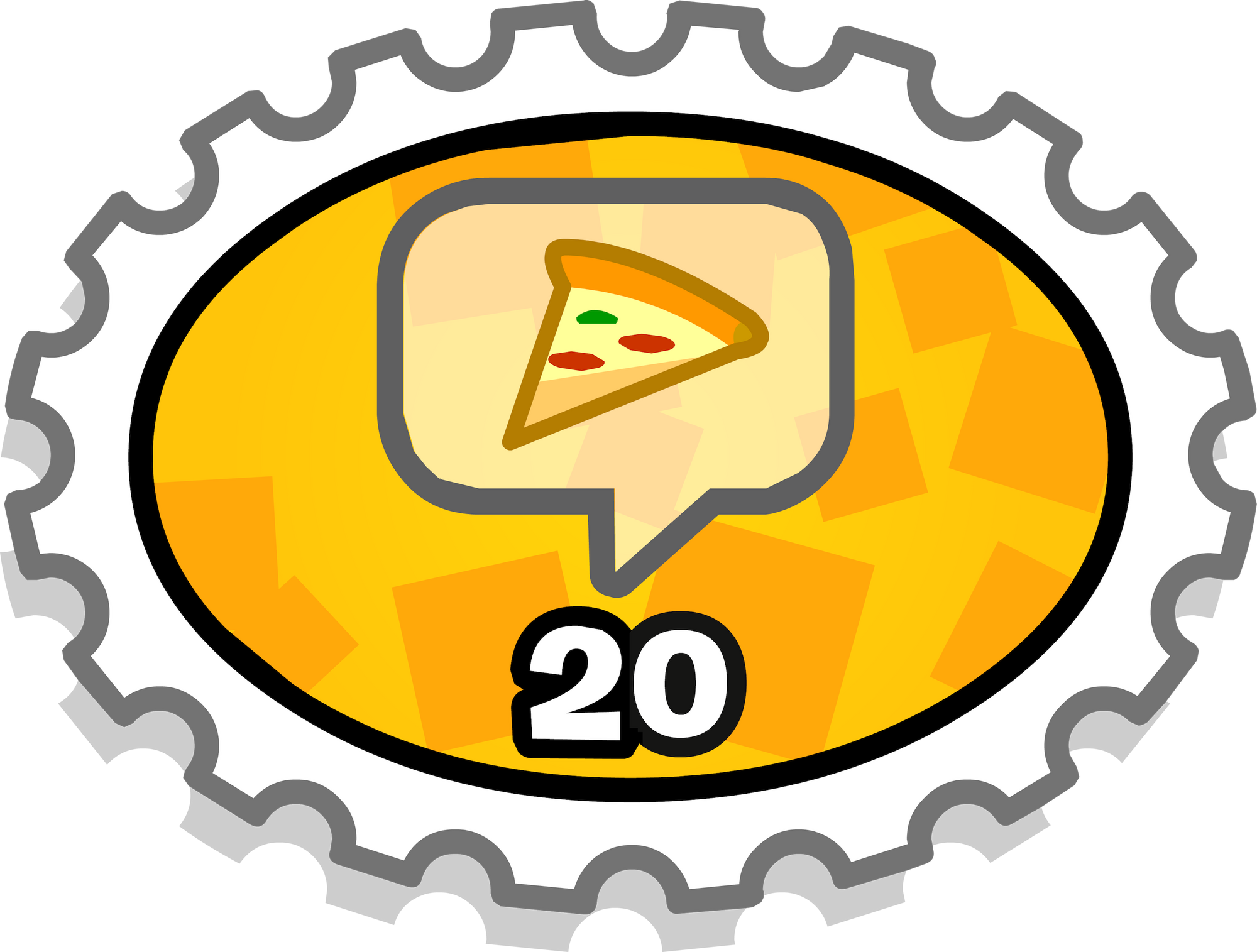Pizza Lover Stamp Club Penguin Rewritten Wiki Fandom