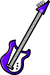 Purple Electric Bass