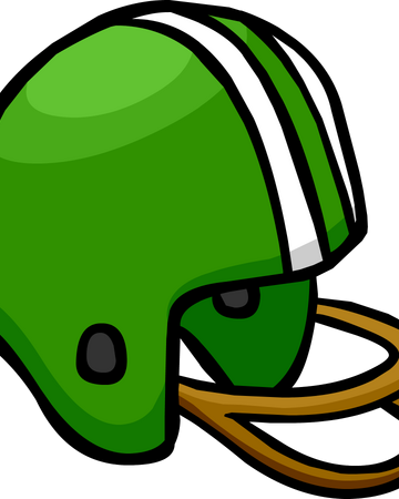 Green Football Helmet Club Penguin Rewritten Wiki Fandom