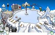 Puffle Party 2020 Ski Hill