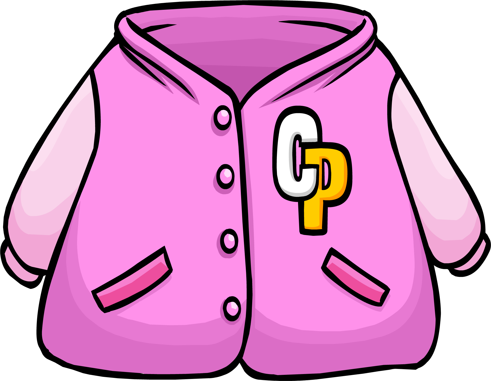 Pink Letterman Jacket | Club Penguin Rewritten Wiki | FANDOM powered by