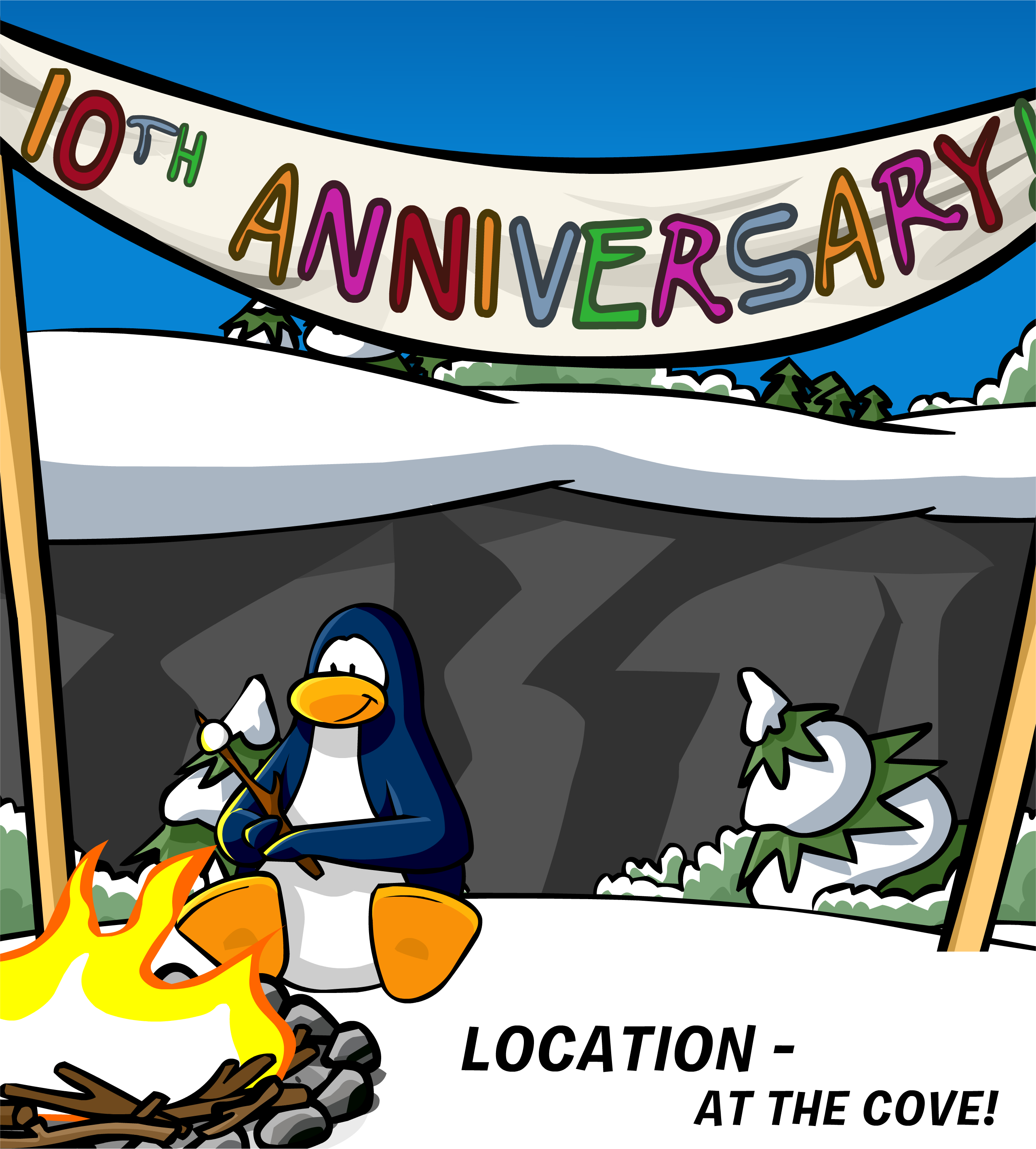 Cove Anniversary Party | Club Penguin Rewritten Wiki ...