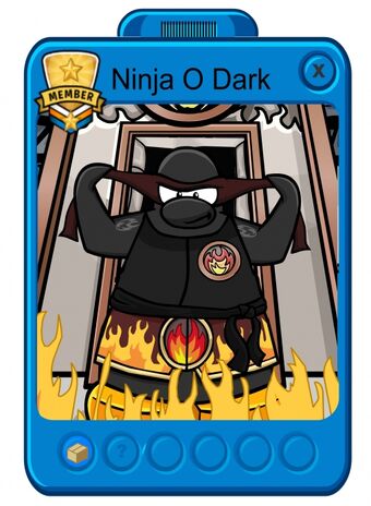 Resultado de imagen para ninja o dark club penguin
