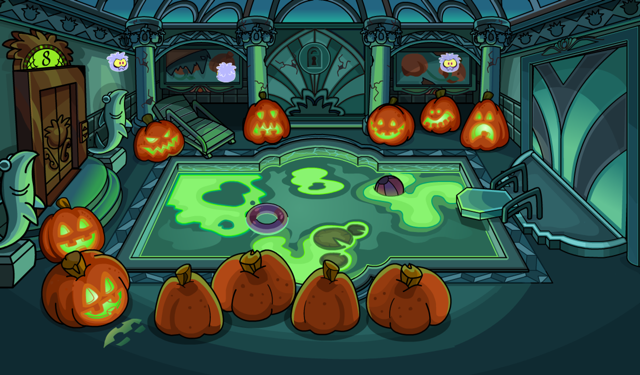 Resultado de imagem para halloween club penguin