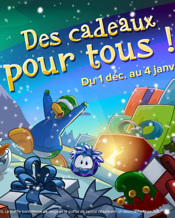 Fete De Noel 2016 Wiki Club Penguin Fandom