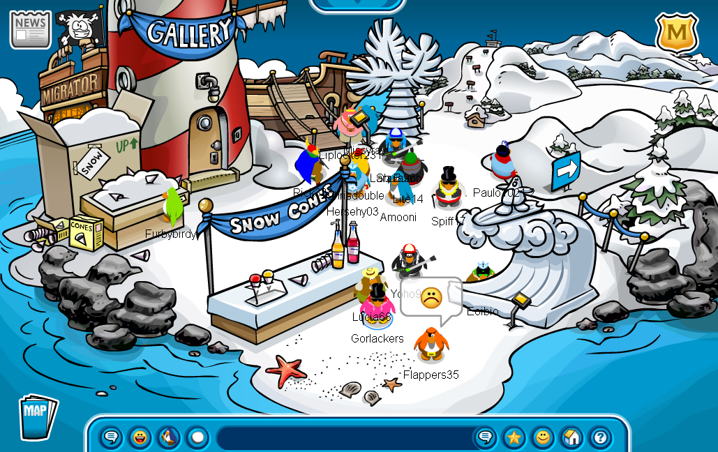 All Parties and Events in Club Penguin 2010