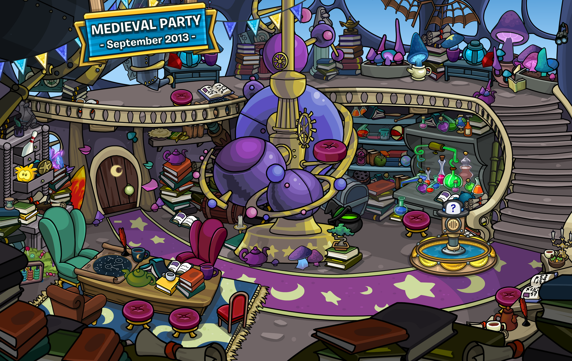 Wizard Library Club Penguin Wiki Fandom Powered By Wikia