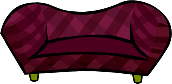 Burgundy Couch Club Penguin Wiki Fandom