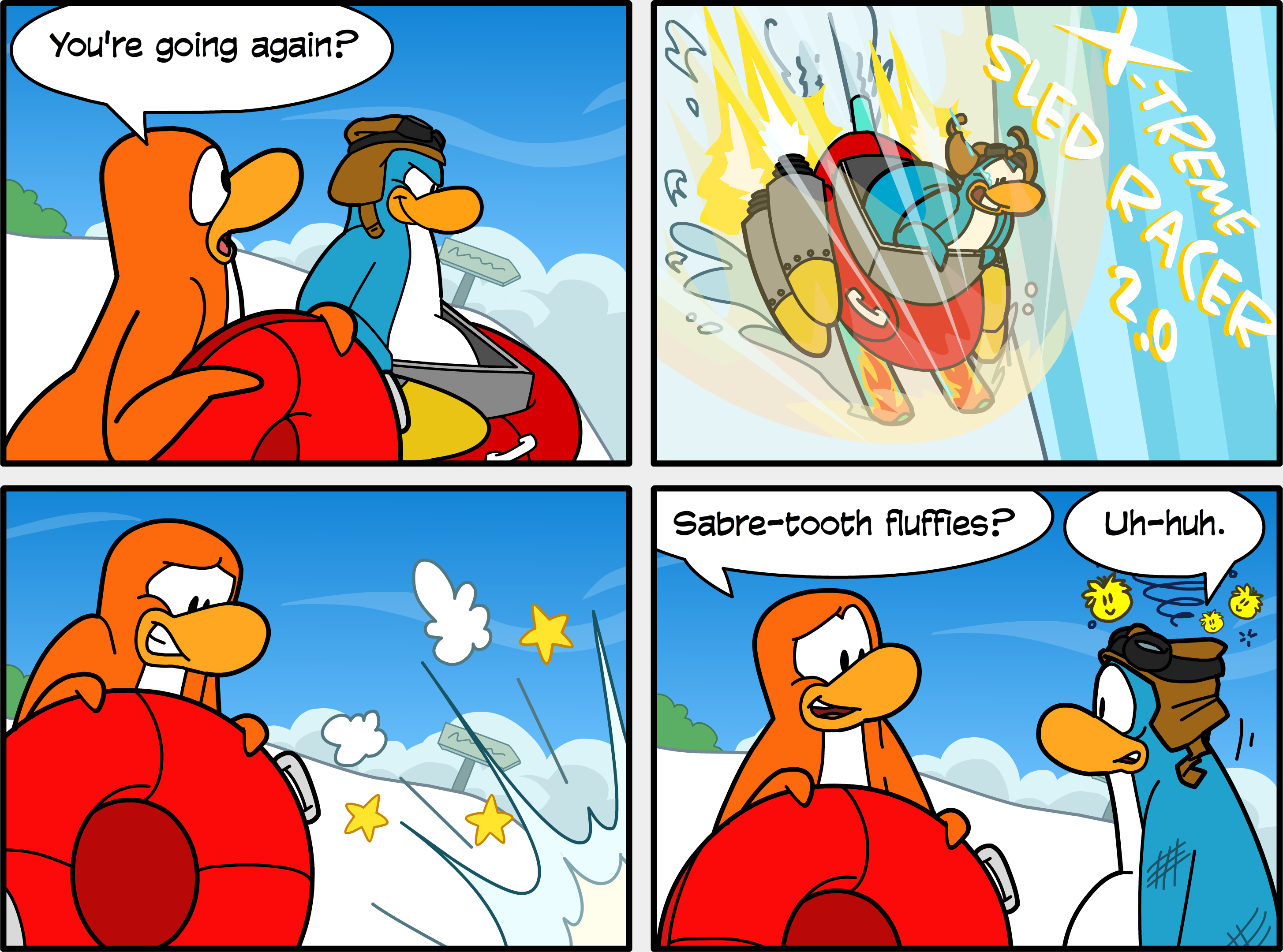 funny club penguin ban comics